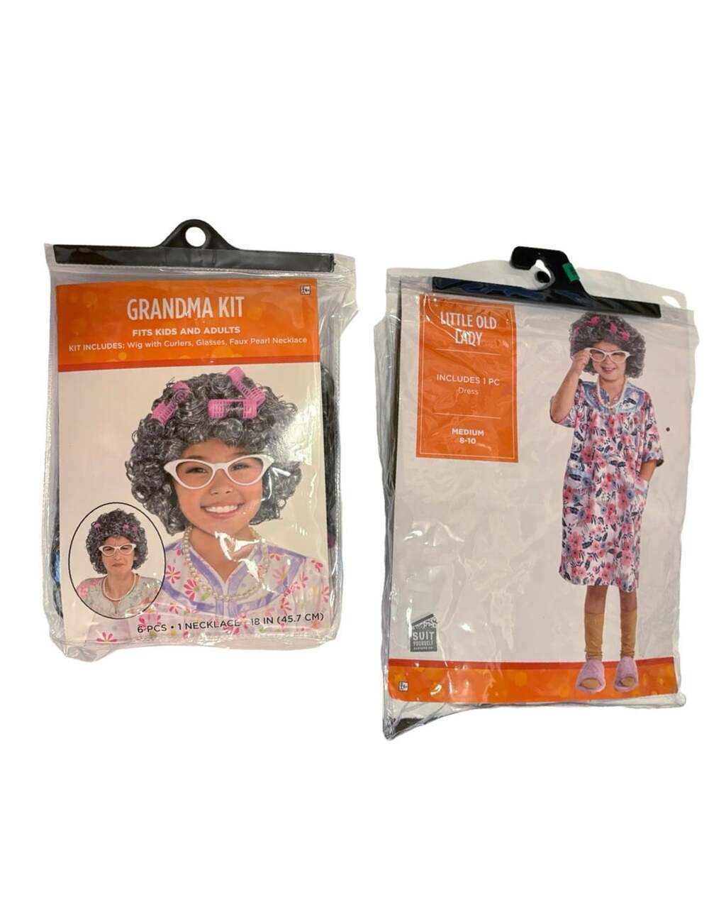 Suit Yourself Little Old Lady Costume Set Size 8-10